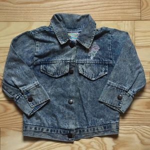 Toddler Denim Jean Jacket Vintage